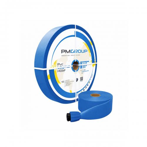 Плосък маркуч Layflat PM PVC Ruby – 100 m