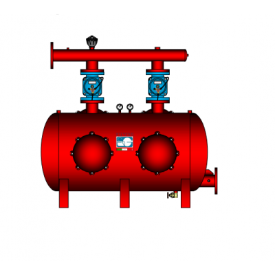 Пяс. филтър  DN100 -  750 л.